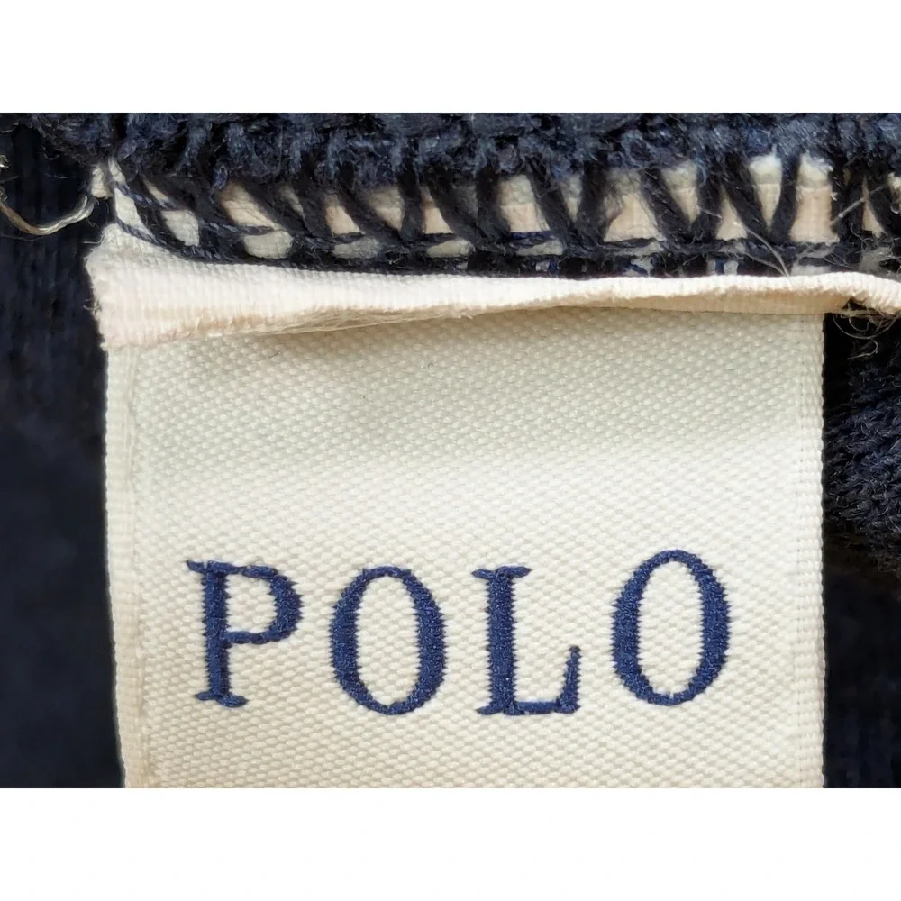 Polo Ralph Lauren Performance Mens XL Full Zip Sweatshirt Navy Blue Heather
